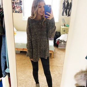 Nordstrom Oversized comfy grey sweater